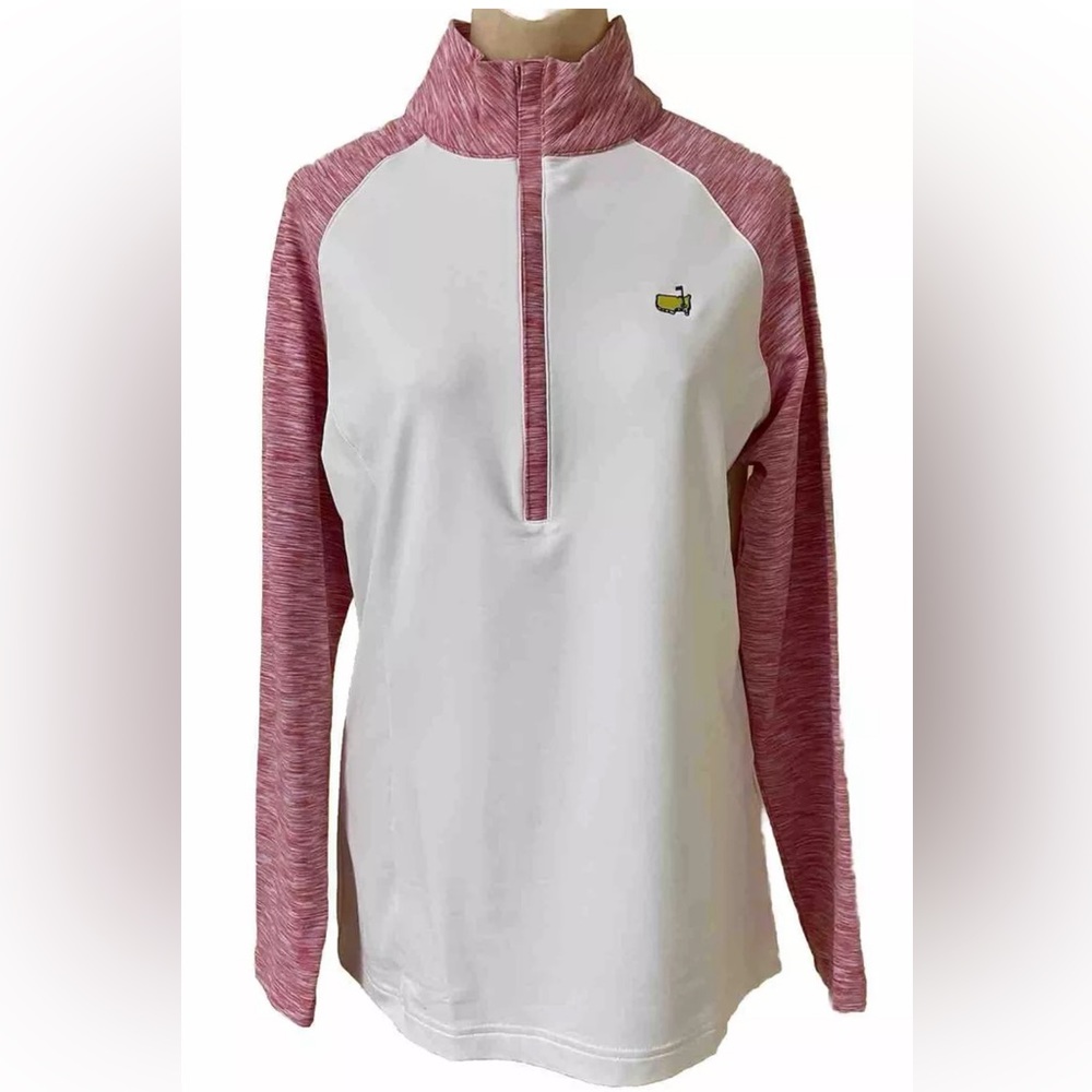 SOLD NWT Masters Magnolia Lane Tech Women’s 1/4 Zip Purple Pink Med